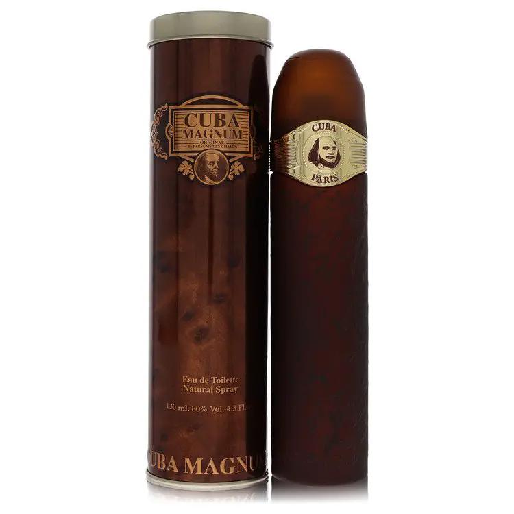 Cuba Magnum Gold Eau De Toilette Spray by Fragluxe 125 ml by Brands HD