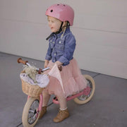 Kids Bike Helmet Vintage Pink – CoConuts | Children’s Helmet NZ by Curious Moonbeam