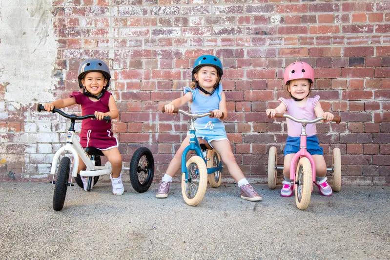 Kids Bike Helmet Vintage Grey – CoConuts | Children’s Helmet NZ by Curious Moonbeam