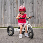 Kids Bike Helmet Vintage Red – CoConuts | Children’s Helmet NZ by Curious Moonbeam