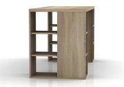 The Shopsite Desk Computer Desk with Bookshelf Office Desk Computer Desk with Bookshelf Office Desk