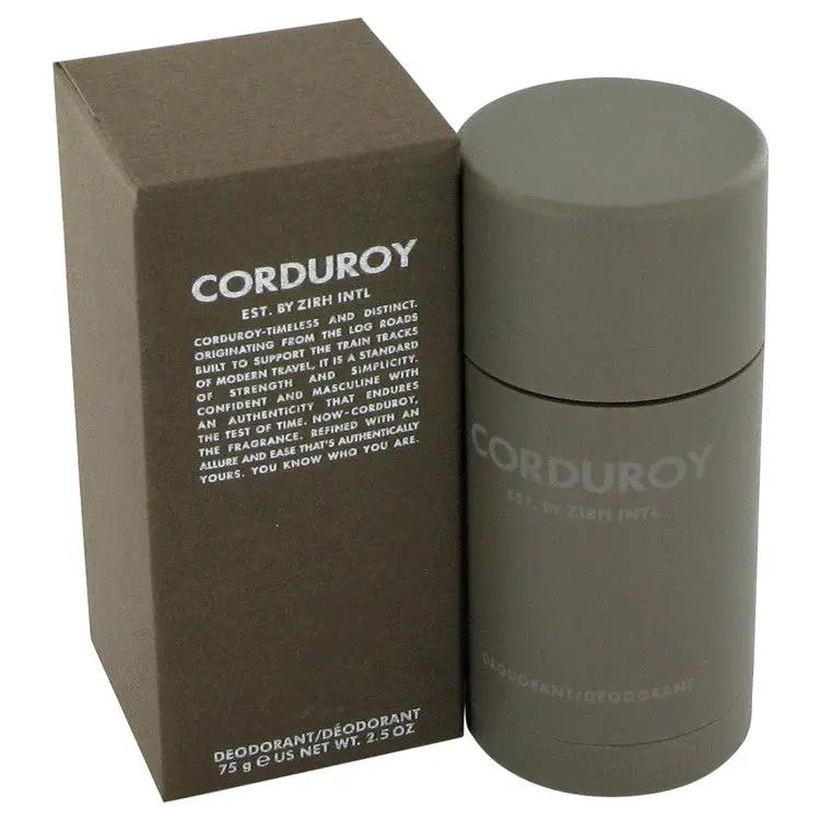 Corduroy Deodorant Stick (Alcohol-Free) by Zirh International 75 ml by Brands HD