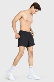 Pulse 4" Running Shorts Black by Fuaark Nz