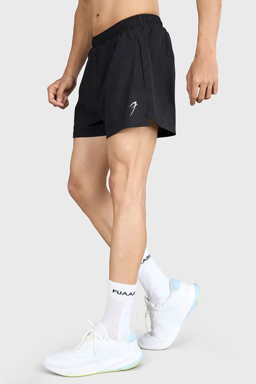 Pulse 4" Running Shorts Black by Fuaark Nz