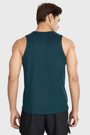 Ember Running Tank Bottle Green by Fuaark Nz