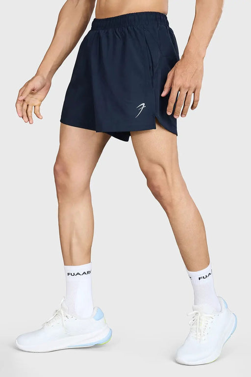 Pulse 4" Running Shorts Navy by Fuaark Nz