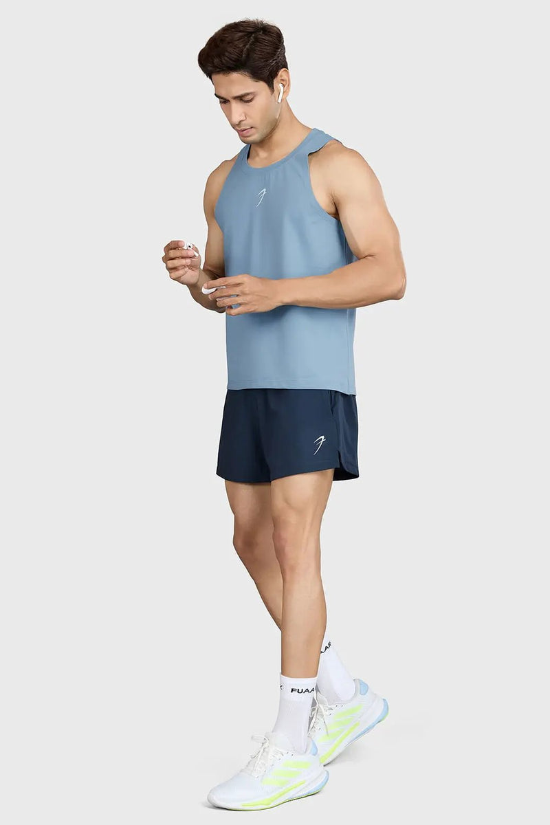 Pulse Running Tank Light Blue by Fuaark Nz