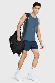 Ember Running Tank Light Blue by Fuaark Nz