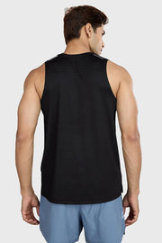 Ember Running Tank Black by Fuaark Nz