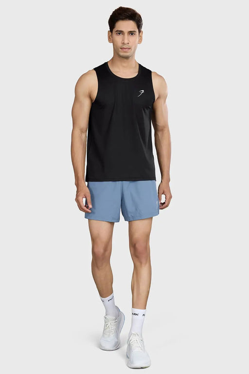 Ember Running Tank Black by Fuaark Nz
