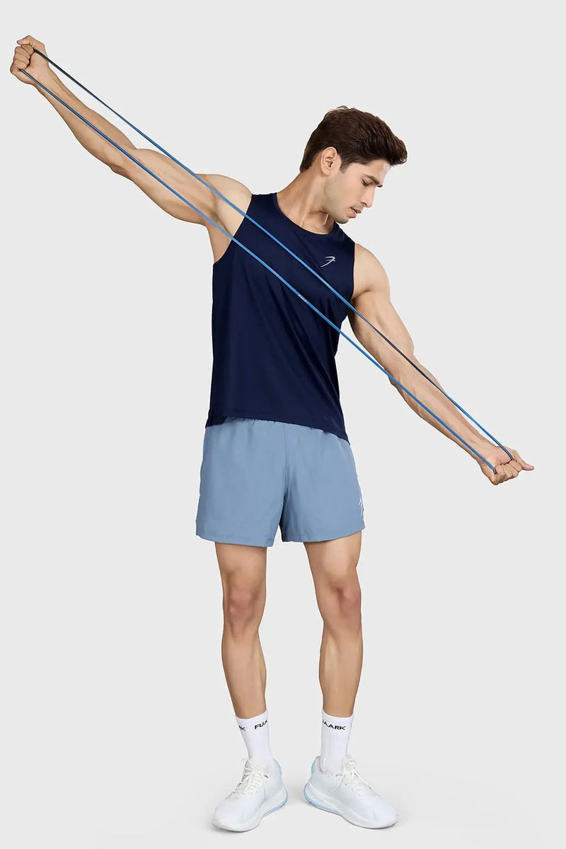 Ember Running Tank Navy by Fuaark Nz