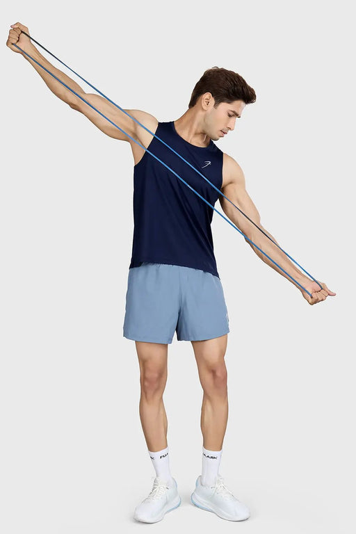 Ember Running Tank Navy by Fuaark Nz