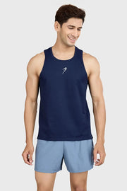 Pulse Running Tank Navy by Fuaark Nz