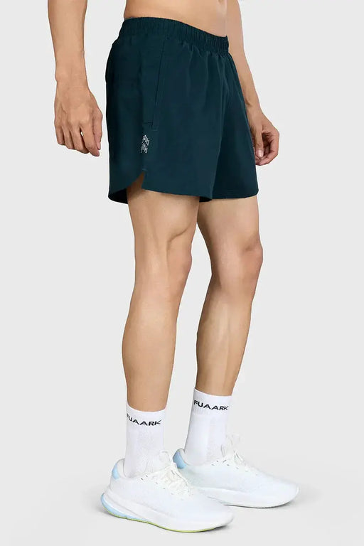 Pulse 4" Running Shorts Deep Green by Fuaark Nz