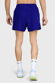Pulse 4" Running Shorts Blue by Fuaark Nz