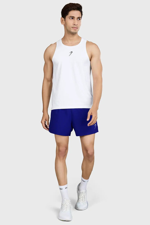 Pulse 4" Running Shorts Blue by Fuaark Nz