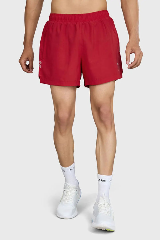 Pulse 4" Running Shorts Red by Fuaark Nz
