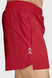 Pulse 4" Running Shorts Red by Fuaark Nz
