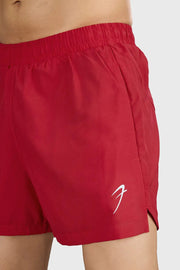 Pulse 4" Running Shorts Red by Fuaark Nz