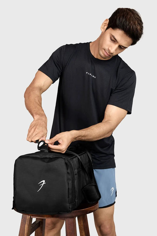 Elite Duffle Bag Black by Fuaark Nz