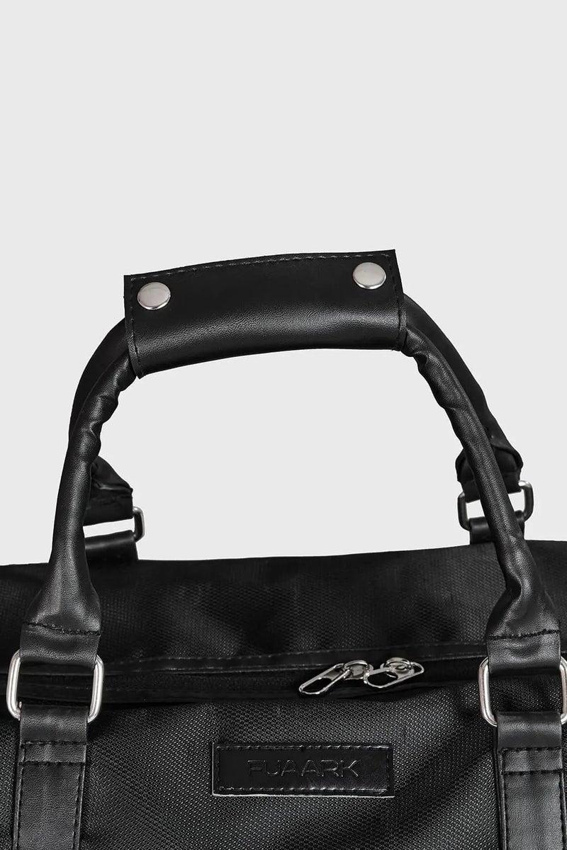 Vault Duffle Bag Black by Fuaark Nz