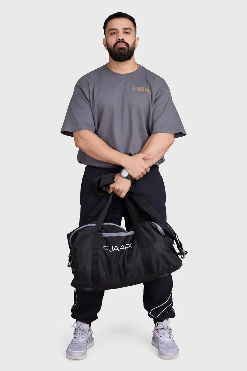 Rage Oversized T-shirts Charcoal by Fuaark Nz