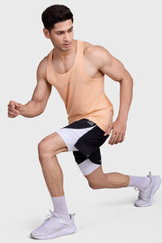 Checks Running Tank Peach by Fuaark Nz