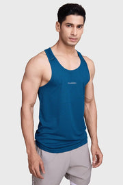 Checks Running Tank Teal by Fuaark Nz