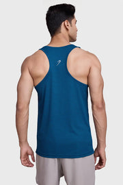 Checks Running Tank Teal by Fuaark Nz
