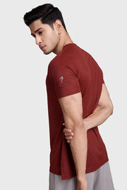 Checks Running T-shirt Salsa by Fuaark Nz