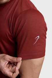 Checks Running T-shirt Salsa by Fuaark Nz