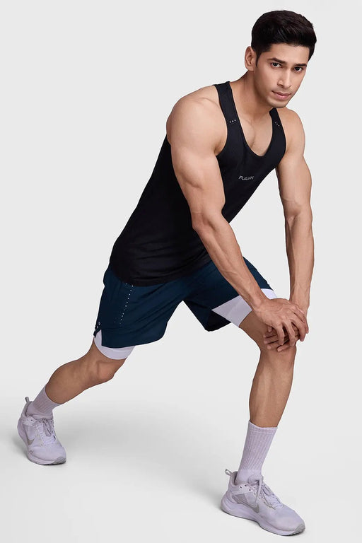 2 in 1 Laser Shorts Pine Green by Fuaark Nz