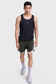 2 in 1 Mesh Shorts Olive by Fuaark Nz