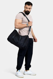 Classic Duffle Bag Black by Fuaark Nz