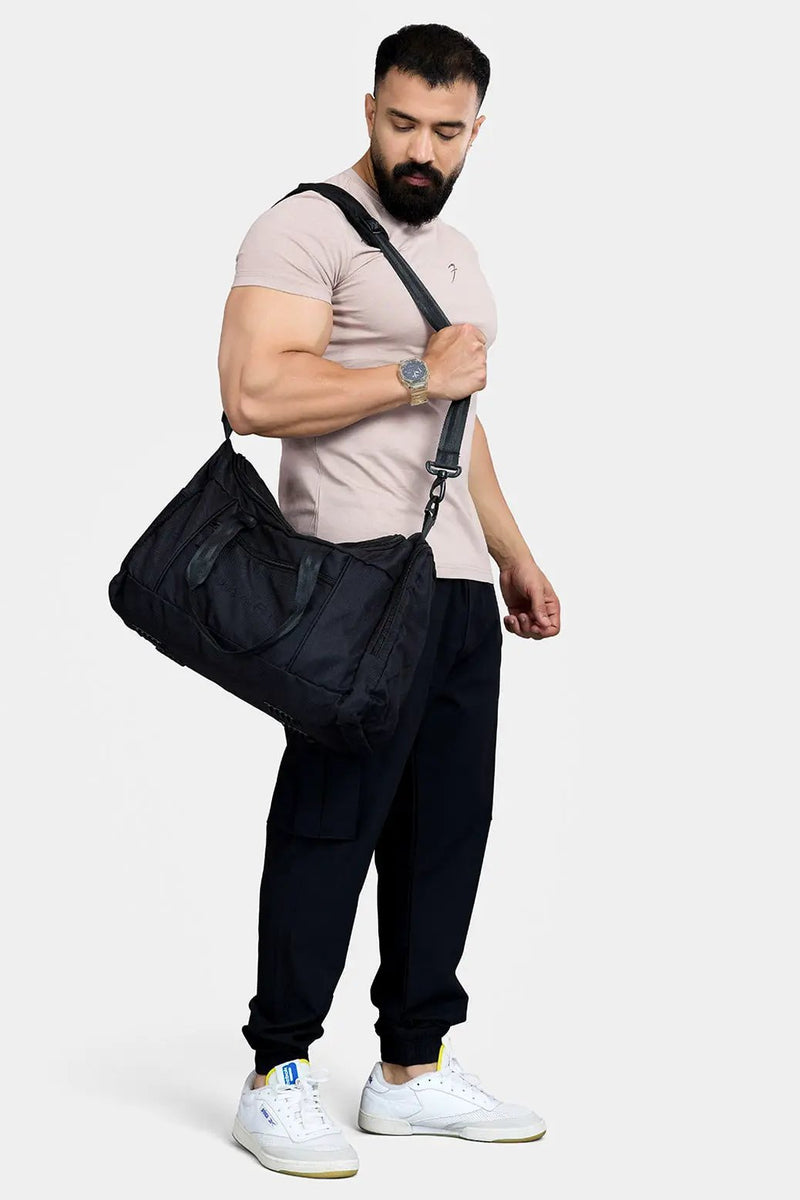 Classic Duffle Bag Black by Fuaark Nz