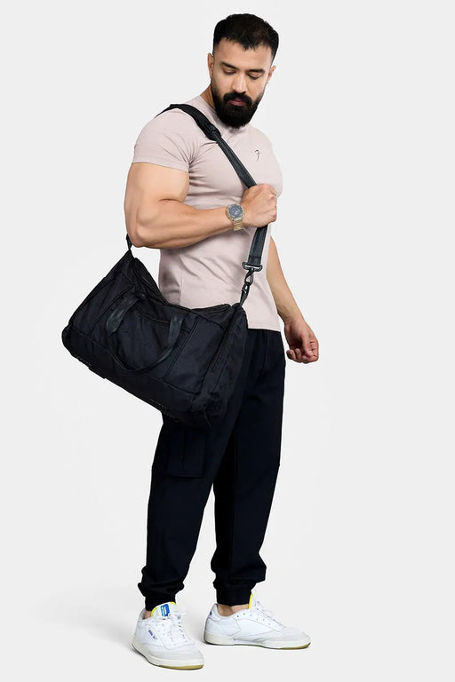 Classic Duffle Bag Black by Fuaark Nz