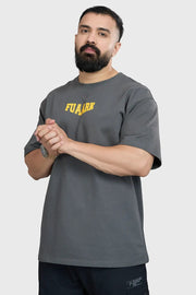 Trendsetter Oversized T-shirt Grey by Fuaark Nz