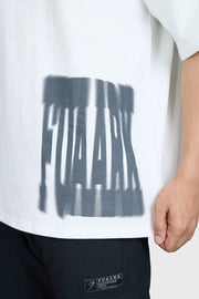 Gorilla Oversized T-shirt White by Fuaark Nz