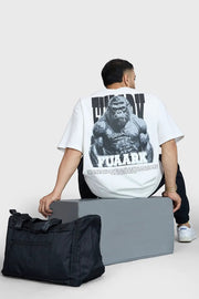 Gorilla Oversized T-shirt White by Fuaark Nz
