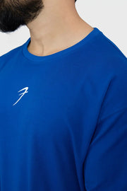 Ignite Oversized T-shirt Royal Blue by Fuaark Nz