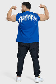 Ignite Oversized T-shirt Royal Blue by Fuaark Nz
