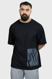 Gorilla Oversized T-shirt Black by Fuaark Nz