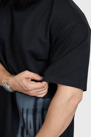 Gorilla Oversized T-shirt Black by Fuaark Nz