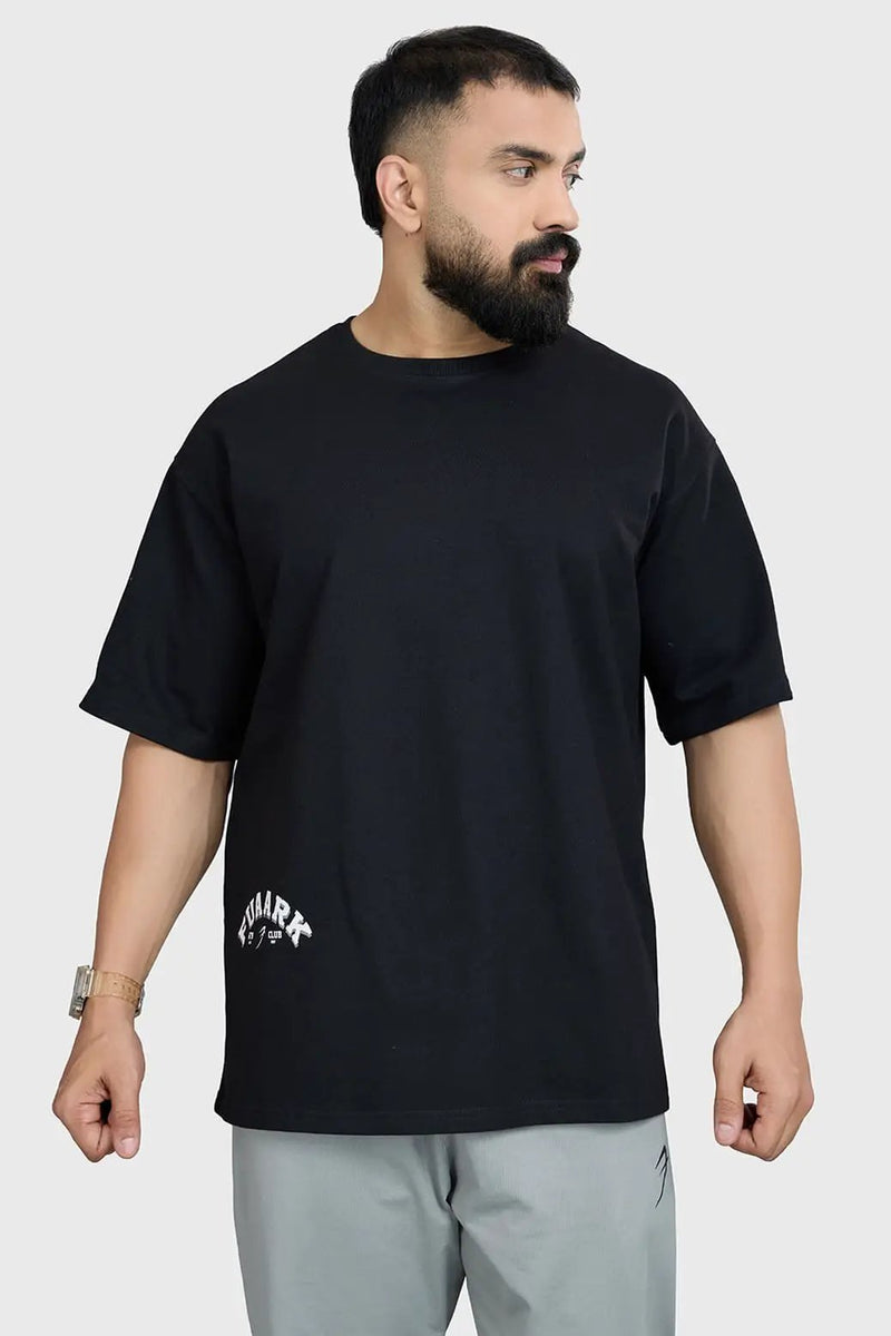 Bull Oversized T-shirt Black by Fuaark Nz