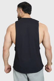 Magnitude Deep Arm Tank Black by Fuaark Nz
