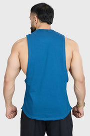 Magnitude Deep Arm Tank Teal by Fuaark Nz