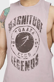 Magnitude Deep Arm Tank Beige by Fuaark Nz