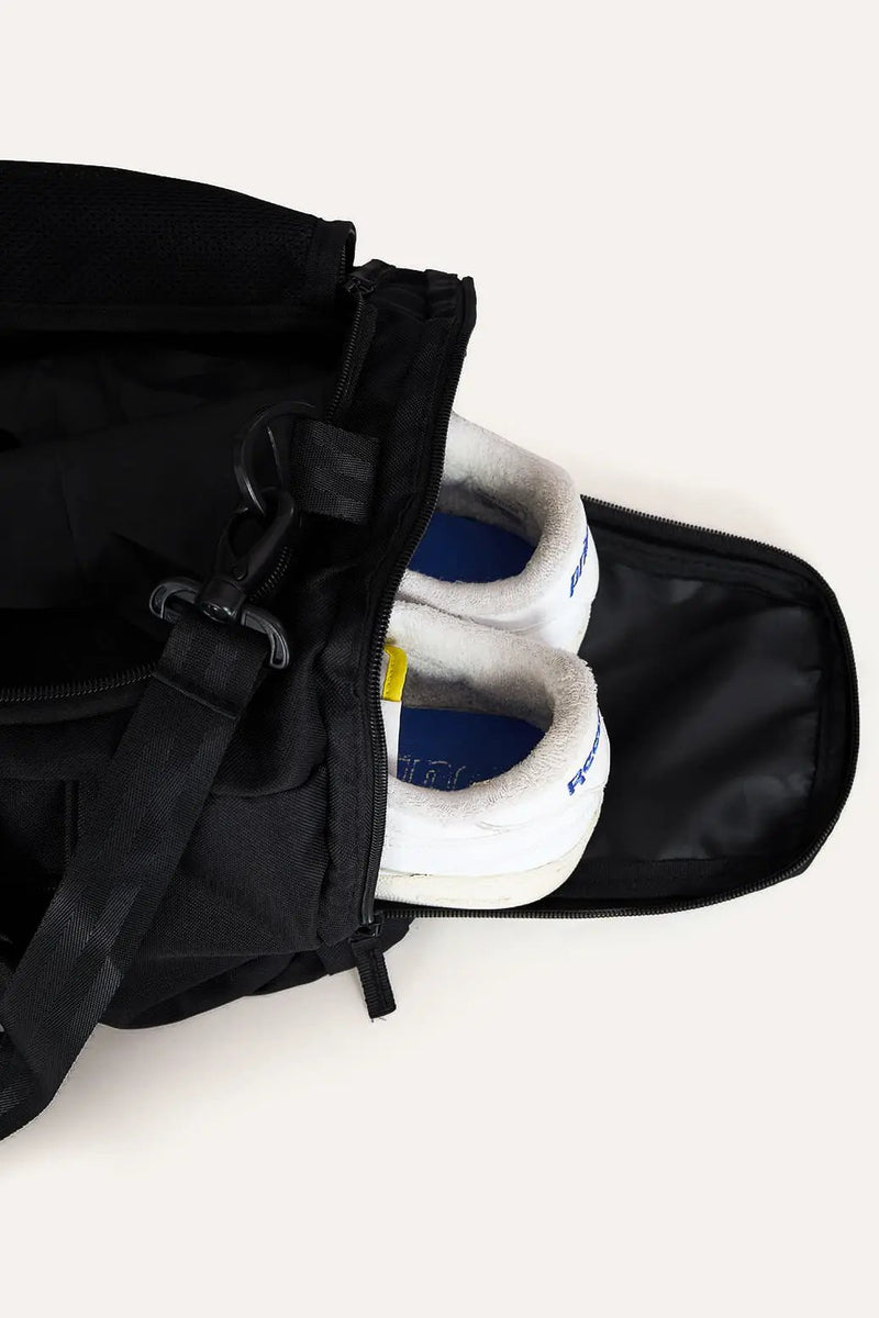 Classic Duffle Bag Black by Fuaark Nz