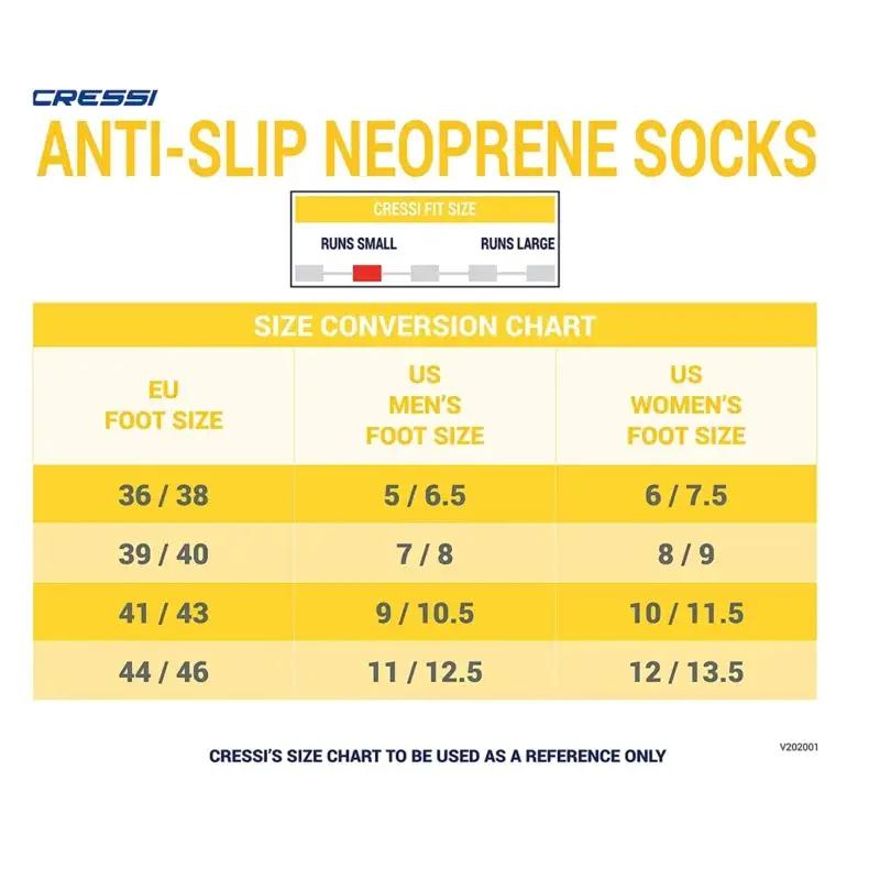 Premium Cressi Supa 3mm Freediving Socks by NZ Diver