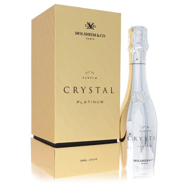 Crystal Platinum Eau De Parfum Spray by Molsheim & Co 100 ml by Brands HD